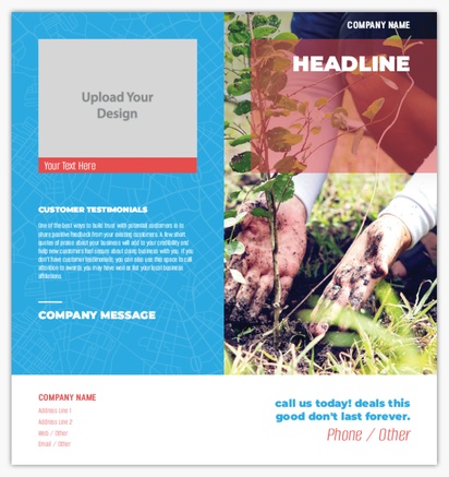 Design Preview for Design Gallery: Agriculture & Farming Brochures, Bi-fold DL