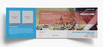 Design Preview for Design Gallery: Agriculture & Farming Folded Leaflets, Tri-fold Square (148 x 148 mm)