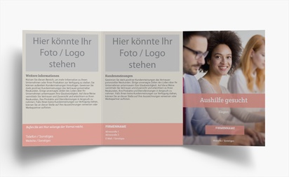 Designvorschau für Designgalerie: Falzflyer Marketing & PR, Wickelfalz A6 (105 x 148 mm)