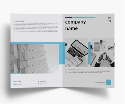 Design Preview for Design Gallery: Internet Communications Folded Leaflets, Bi-fold A5 (148 x 210 mm)
