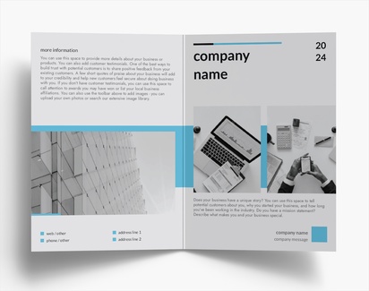 Design Preview for Design Gallery: Marketing & Public Relations Folded Leaflets, Bi-fold A6 (105 x 148 mm)