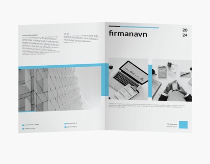 Forhåndsvisning af design for Designgalleri: Klassiske Brochurer, Midterfals A4 (210 x 297 mm)