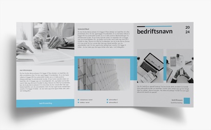 Forhåndsvisning av design for Designgalleri: Vikarbyrå Brosjyrer, 3-fløyet A6 (105 x 148 mm)