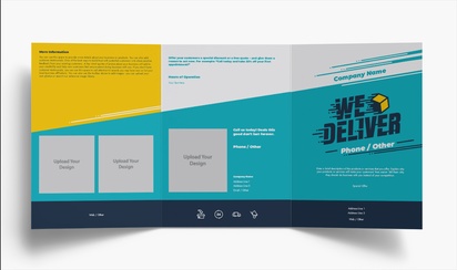Design Preview for Design Gallery: Marketing & Communications Folded Leaflets, Tri-fold A4 (210 x 297 mm)
