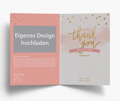 Designvorschau für Designgalerie: Falzflyer Schuhe, Einbruchfalz A5 (148 x 210 mm)