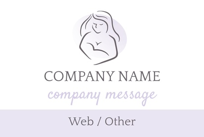Design Preview for Design Gallery: Pregnancy & Childbirth Corflute Signs, 457 x 686 mm