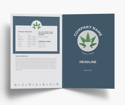 Design Preview for Design Gallery: Holistic & Alternative Medicine Flyers & Leaflets, Bi-fold A5 (148 x 210 mm)