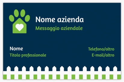 Anteprima design per Galleria di design: biglietti da visita standard per dog sitter/cura animali, Standard (85 x 55 mm)