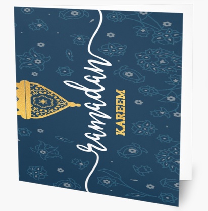 Vista previa del diseño de Galería de diseños de tarjetas de navidad para eid, 14 x 14 cm  Plegada
