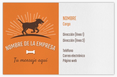 Vista previa del diseño de Galería de diseños de tarjetas de visita textura natural para animales y mascotas