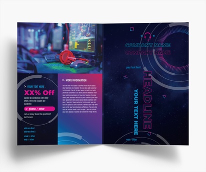 Design Preview for Templates for Information & Technology Brochures , Bi-fold A5