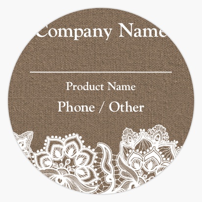 Design Preview for Templates for Roll Labels , 9.5 x 9.5 cm