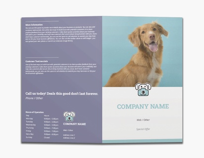 Design Preview for Design Gallery: Photography Custom Brochures, 8.5" x 11" Bi-fold