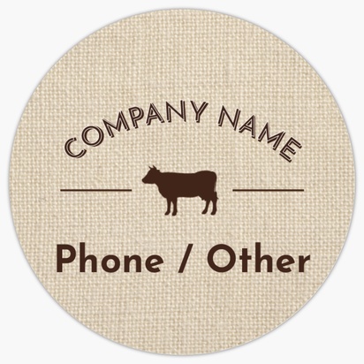 Design Preview for Design Gallery: Agriculture & Farming Roll Labels, 5 x 5 cm