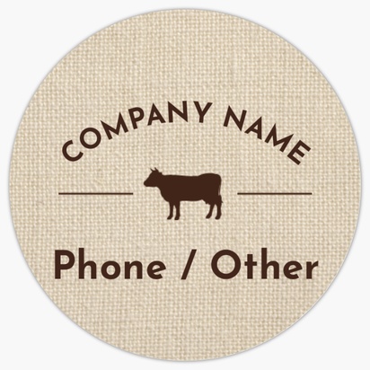 Design Preview for Design Gallery: Agriculture & Farming Roll Labels, 4 x 4 cm