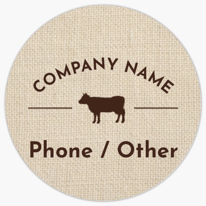 Design Preview for Design Gallery: Agriculture & Farming Roll Labels, 3 x 3 cm
