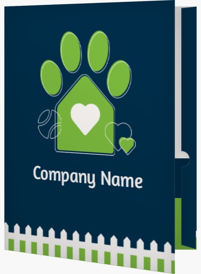 A dog sitter animal blue green design for Animals & Pet Care
