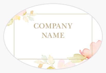 Design Preview for Design Gallery: Beauty & Spa Roll Labels, 6 x 4 cm