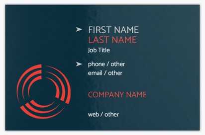 Design Preview for Design Gallery: Technology Glossy Business Cards