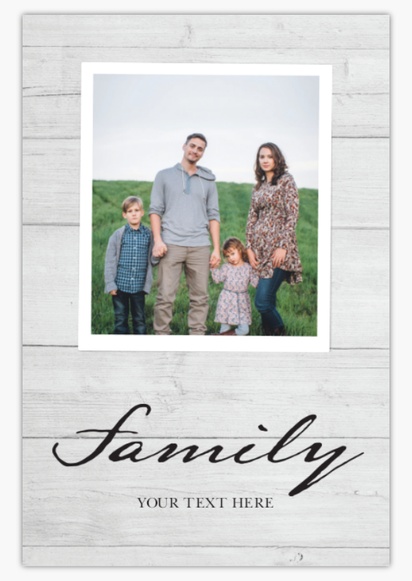 Design Preview for Rustic Canvas Prints Templates, 16" x 24" Vertical
