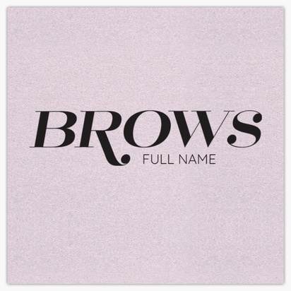 A brows waxing gray design for Modern & Simple