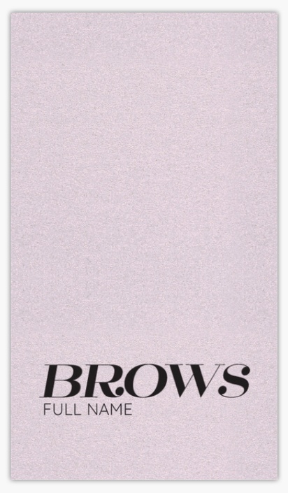 A waxing eyebrows white gray design for Modern & Simple