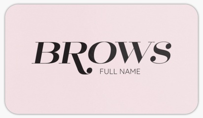 A waxing eyebrows white black design for Modern & Simple
