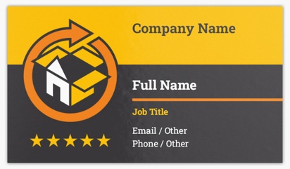 Design Preview for Courier Services Glossy Business Cards Templates, Standard (3.5" x 2")