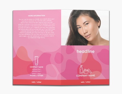 Design Preview for Design Gallery: Skin Care Custom Brochures, 8.5" x 11" Bi-fold