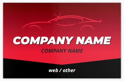Design Preview for Design Gallery: Car Wash & Valeting Ultra-Thick Business Cards, Standard (85 x 55 mm)