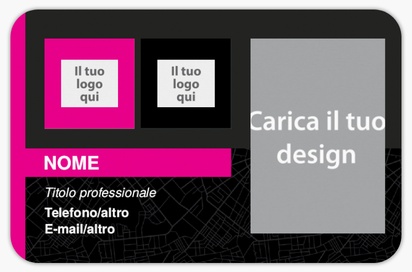 Anteprima design per Galleria di design: biglietti da visita con angoli arrotondati per servizio taxi, Arrotondati Standard (85 x 55 mm)