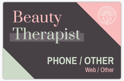 A beauty therapy mobile beauty gray cream design for Modern & Simple