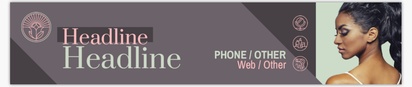 Design Preview for Design Gallery: Waxing & Hair Removal Vinyl Banners, 76 x 366 cm