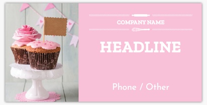 Design Preview for Design Gallery: Bakeries Vinyl Banners, 25 x 50 cm