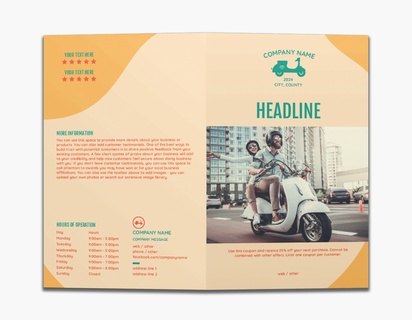 Design Preview for Design Gallery: Motorcycles Custom Brochures, 8.5" x 11" Bi-fold