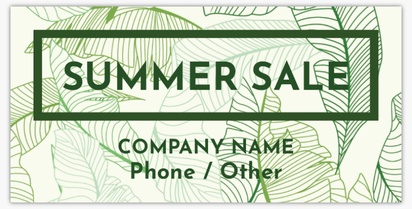 Design Preview for Design Gallery: Summer Vinyl Banners, 25 x 50 cm