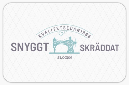 Förhandsgranskning av design för Designgalleri: Retro & vintage Visitkort med rundade hörn, Rundade Standard (85 x 55 mm)