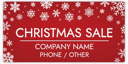 Design Preview for Design Gallery: Seasonal Magnetic Car Signs, 25 x 50 cm