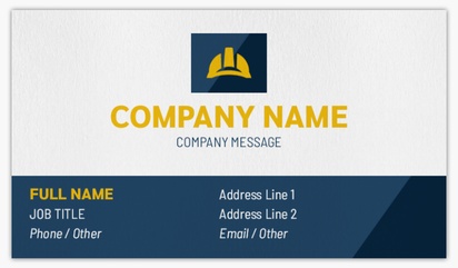 Design Preview for Design Gallery: Non-Tearable Visiting Cards