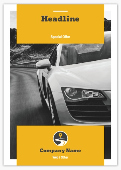 Design Preview for Design Gallery: Automotive & Transportation Flyers, None A6