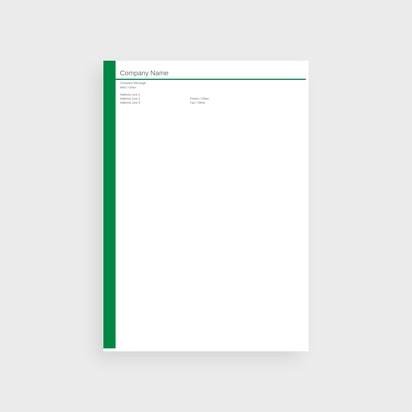 Design Preview for Design Gallery: Information & Technology Bulk Letterheads