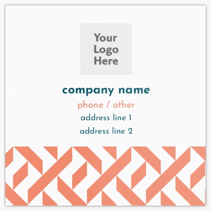 Design Preview for Design Gallery: Business Services Square Visiting Cards