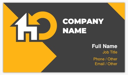 Design Preview for Removals & Storage Ultra Thick Business Cards Templates