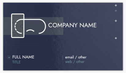 Design Preview for Electronics Glossy Business Cards Templates, Standard (3.5" x 2")