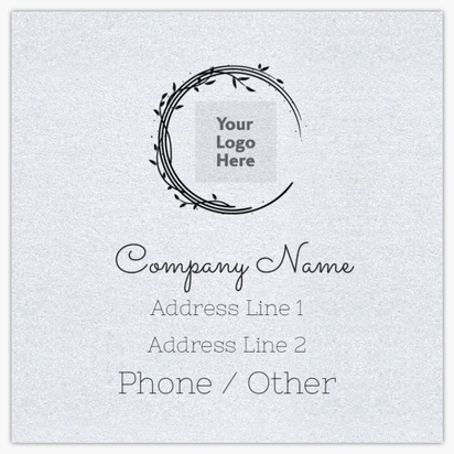 Design Preview for Agriculture & Farming Pearl Business Cards Templates, Square (2.5" x 2.5")