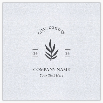 Design Preview for Design Gallery: Retail & Sales Pearl Business Cards, Square (2.5" x 2.5")