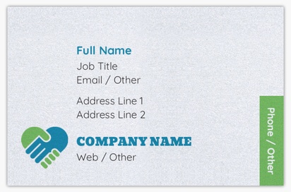 Design Preview for Design Gallery: Community Living Pearl Business Cards