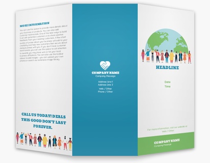 Design Preview for Education & Child Care Custom Brochures Templates, 8.5" x 11" Tri-fold