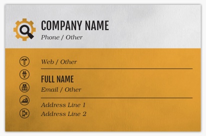 Design Preview for Design Gallery: Recruiting & Temporary Agencies Natural Uncoated Business Cards