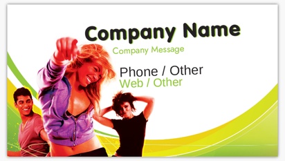 Design Preview for Design Gallery: Dance Fitness Vinyl Banners, 52 x 91 cm